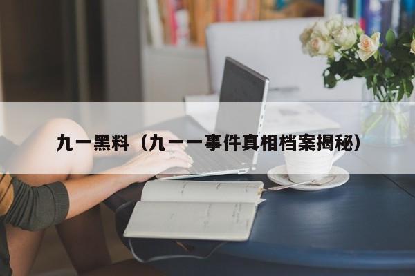 九一黑料（九一一事件真相档案揭秘）