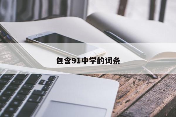 包含91中学的词条